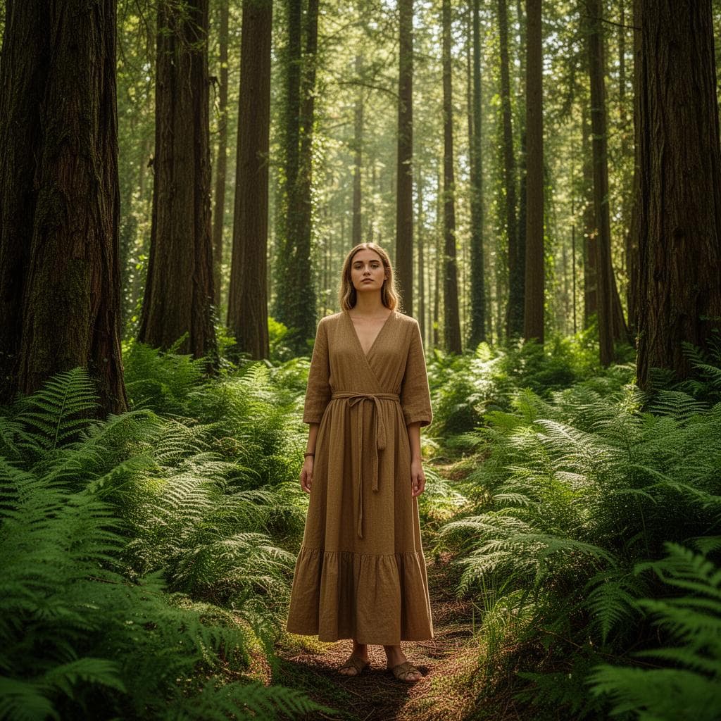 Nature fashion photography
